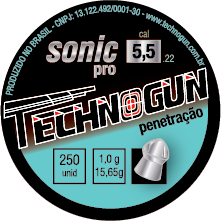 Chumbinho Technogun Sonic Pro 5,5 c/250